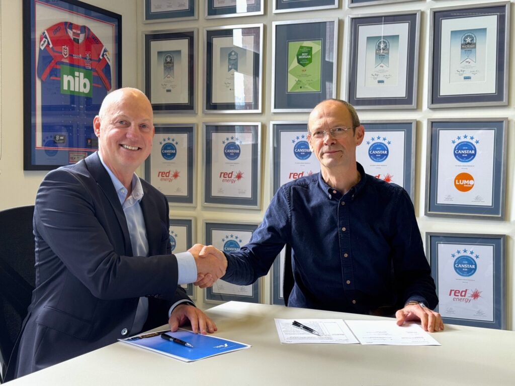 L to R David Elliott CEO at BSL and Martin Exelby CCO at Red Energy